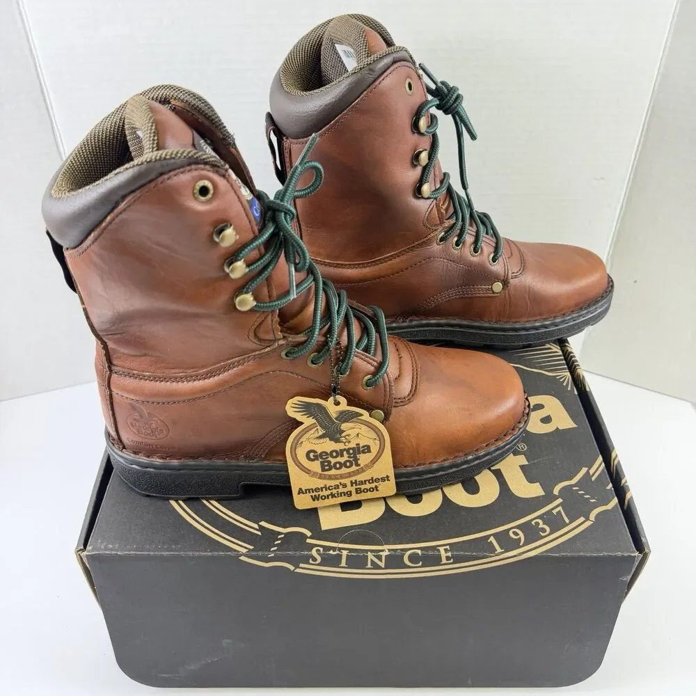 Georgia Boot Eagle Light Work Boot NIB Size 9 M New Boots